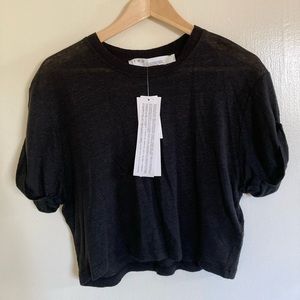 Linen crop top by IRO